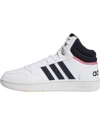 adidas - Hoops 3.0 Mid Classic Shoes - Lyst