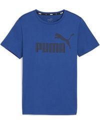 PUMA - ESS Logo tee B Camiseta - Lyst