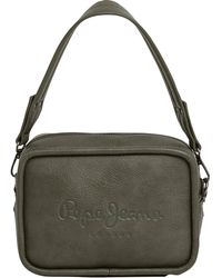 Pepe Jeans - Bassy Code Shoulder Bag One Size - Lyst