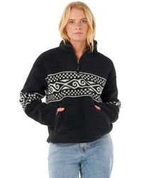 Rip Curl - Fleecepullover Oceanic Cosmic KISS Polar - Lyst
