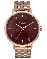 Nixon Uhr Arrow Marrón A10902617 - Mehrfarbig