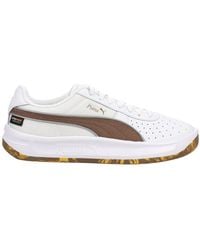 PUMA - Mens Gv Run Along Cordura Lace Up Sneakers Shoes Casual - Brown, White, Brown, 7.5 Uk - Lyst
