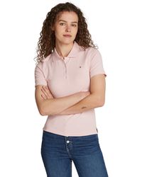 Tommy Hilfiger - Short Sleeve Slim Fit Polo Shirt - Lyst