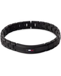 Tommy Hilfiger - 2790420 Jewelry Ionic Plated Black Steel Link Bracelet Color: Black - Lyst