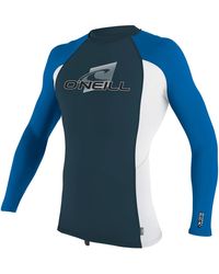 O'neill Sportswear - Oneill Youth Premium Skins L/s Rash Guard - Lyst
