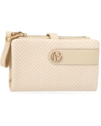 Pepe Jeans - Sprig Wallet With Credit Card Holder Beige 14.5x9x2cm Faux Leather By Joumma Bags - Lyst