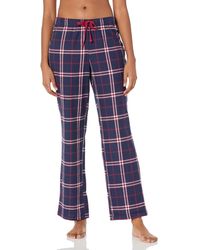 Amazon Essentials - Pantalón de Dormir de Franela-Colores interrumpidos Mujer - Lyst