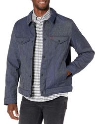 Stand Collar Commuter Trucker Jacket 