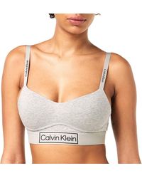 Calvin Klein - Lght Lined Bralette 000qf6770e - Lyst