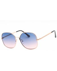 Guess - Gf0385 Shiny Rose Gold/gradient Blue One Size - Lyst