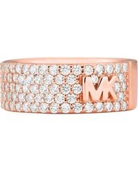 Michael Kors - Premium Ring Roségold Ton Silber für MKC1555AN791;7 - Lyst