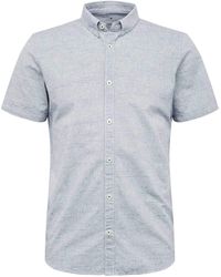 Tom Tailor Hemd weiß XL - Grau