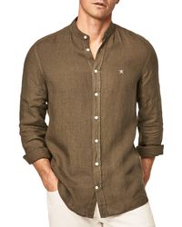 Hackett - Hackett Garment Dyed P Long Sleeve Shirt M - Lyst