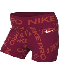 Nike - Shorts W Np Df Mr 3in Short Aop - Lyst