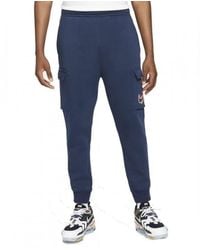 Nike - S Cargo Fleece Sweatpant Court Jog Pant Multi Swoosh Pant DQ3946 New - Lyst