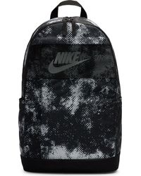 Nike - Elmntl Bkpk-rorschach Fn0781-010 Misc Backpack Black/black/summit White - Lyst