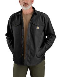 Carhartt - 106384 Montana Rugged Flex Loose Fit Heavyweight Duck Shirt Jac - Lyst