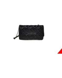 Love Moschino - Women Lettering Logo Crossbody Bags Black - Lyst
