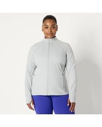 Amazon Essentials - Active Giacca Super Morbida Elasticizzata con Zip Intera - Lyst