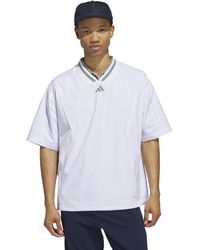 adidas - Beyond Short Sleeve Pullover Sweater - Lyst