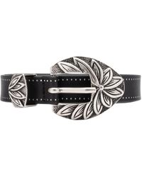 Replay - Gürtel mit runder Schnalle - Lyst