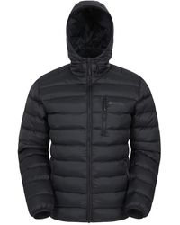 Mountain Warehouse - Link Mens Padded Winter Jacket - Showerproof, Lightweight, Warm, Lots Of Pocket, Elastic Hem & Cuffs For A - Lyst