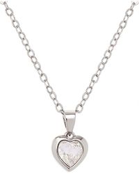 Ted Baker - Hannela Crystal Heart Pendant Necklace For - Lyst