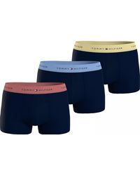 Tommy Hilfiger - S 'essential' Repest Logo Boxer Trunks - Lyst