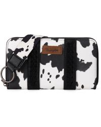 Wrangler - Wallet Purse For Western Aztec Clutch Wristlet Wallet With Credit Card Holder - Lyst