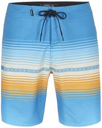 O'neill Sportswear - Heat Stripe Line 19" Boardshorts Shorts - Lyst