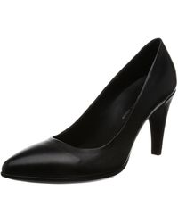 ecco black pumps