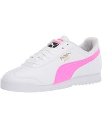 puma roma pink womens