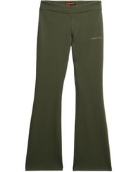 Superdry - Sport Tech Lr Flare Sweat Pants M Green - Lyst