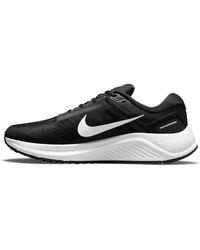 Nike Air Zoom Structure 22 Shield Water-repellent Running Shoe in Black for  Men | Lyst UK