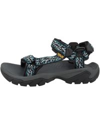 Teva - W Terra Fi Lite Sandals Blau Zanita Deep Lake Mdlk*4 Uk - Lyst