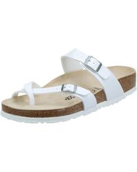 Birkenstock - Mayari Flip Flops White - Lyst