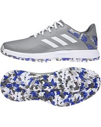 adidas - S S2g 23 Spiked Golf Shoes Grey3/white/lucid Blue 6.5 - Lyst