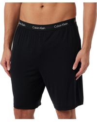 Calvin Klein - Pantaloncini in Felpa Uomo Elasticizzati - Lyst