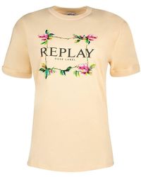 Replay - W3232n T-Shirt - Lyst