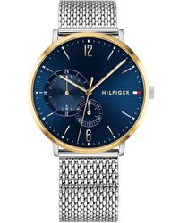 Tommy Hilfiger - S Multi Dial Quartz Watch With Stainless Steel Strap 1791505 - Lyst