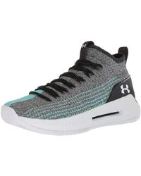 under armour high top basketball shoes