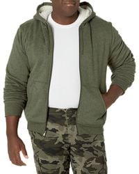Amazon Essentials - Sweat à Capuche avec Fermeture Éclair intégrale et Doublure en Polaire Sherpa - Lyst
