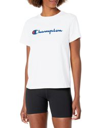 Champion - Womens Authentic 7/8 Tights T Shirt - Lyst