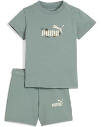 PUMA - Minicats Sandy Adventures Set Met T-Shirt En Short, Maat - Lyst
