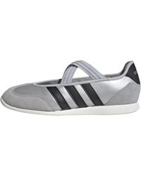 adidas Black & White Barreda Mary Jane Shoes | Lyst UK