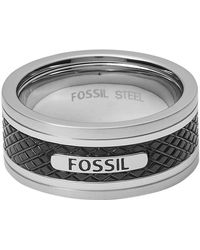 Fossil - Acier inoxydable - Argent - Lyst