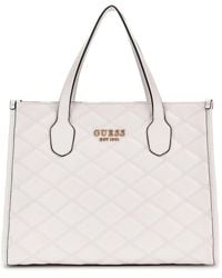 Guess - Tamsin 2 Compartment Tote - Lyst