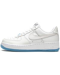 Air force 1 lx - sneakers bianche e blu dal colore mutevoleNike in Gomma di  colore Bianco | Lyst
