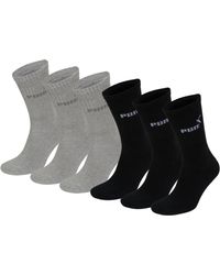 PUMA - Sport und Freizeitsocken 6er-Pack SCHWARZ / GRAU 112121001666 Grösse: 35-38 - Lyst
