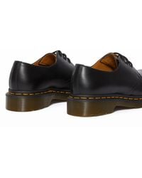 Dr. Martens - , 1461 3-eye Leather Oxford Shoe For And , Black Smooth, 7 Us /6 Us - Lyst